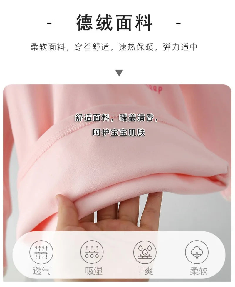 PAW Patrols Kids Anime Cute Pajamas Children Long Sleeve Pyjamas Autumn Winter Warm Loungewear Boy Girl Cartoon Casual Home Wear