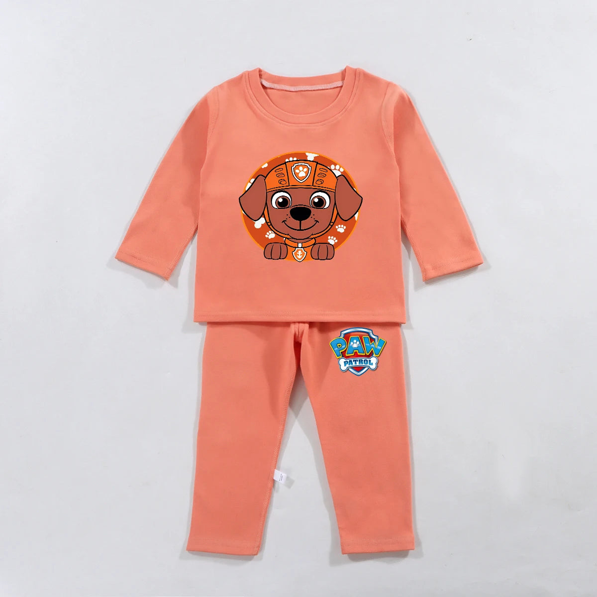 PAW Patrols Kids Anime Cute Pajamas Children Long Sleeve Pyjamas Autumn Winter Warm Loungewear Boy Girl Cartoon Casual Home Wear