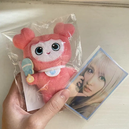 2025 Korean Super Star Twice Momo Plush Kpop Keychain Stuffed Toys Character Nayeon Sana Jungyeon Lovely Doll For Fan Gifts