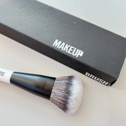 F4 Dual-Ended Foundation Face Brush Double-ended Powder Blush Contour and Eyeshadow Concealer Makeup Brushes