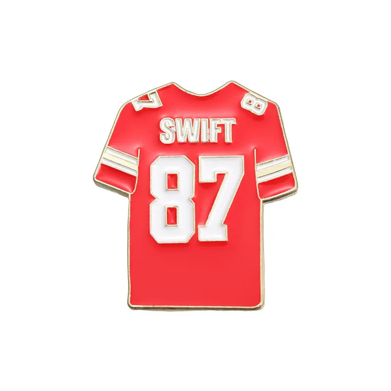 Famous Pop Singer Star Enamel Pin Creative Music Peripheral Brooch Metal Lapel Backpack Badge Swift Fan Jewelry Gift For Friends