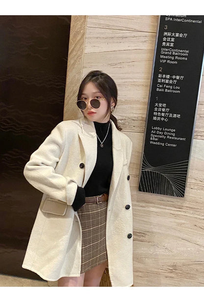 New Autumn Winter Long Sleeve Knit Sweater Women Pullovers Black White Knitted Sweater Women Tops Sweaters Sueters De Mujer MZ54