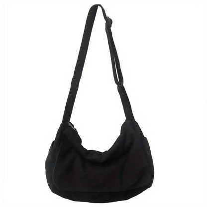 Women's Messenger Bag Vintage Handbag Canvas Teenager Shoulder Tote Bags Casual Handbag Crossbody Handbags